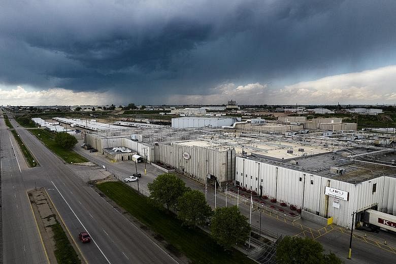 A JBS beef production facility in Greeley, Colorado. The United States Federal Bureau of Investigation has said that REvil, a Russian-linked hacker group, is responsible for the recent cyber attack on JBS, the largest meat producer in the world, Anot