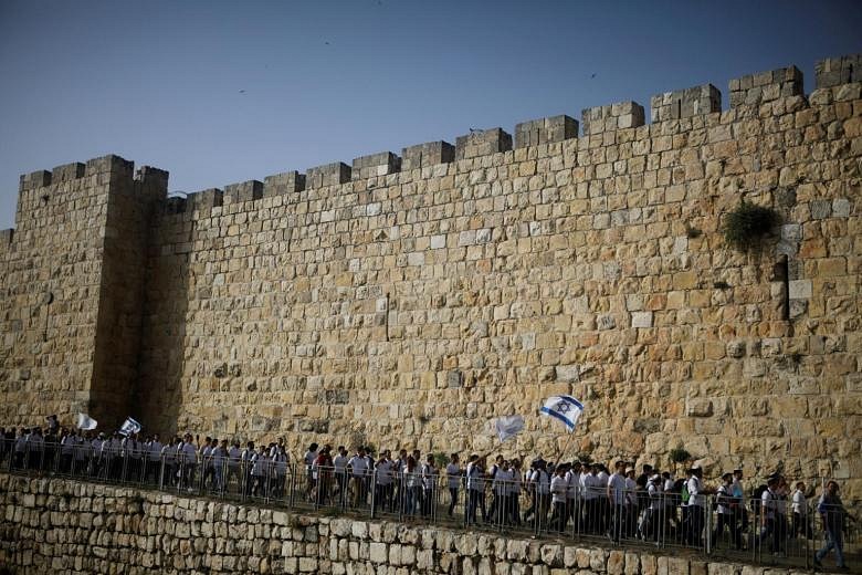 Israeli Nationalists March In East Jerusalem, Palestinians Plan 'Day Of ...