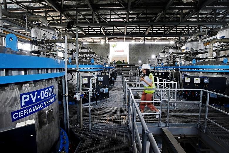 When fully renovated, Choa Chu Kang Waterworks will feature new water treatment technologies, including an advanced membrane filtration system and an automated chemical preparation or dosing system.