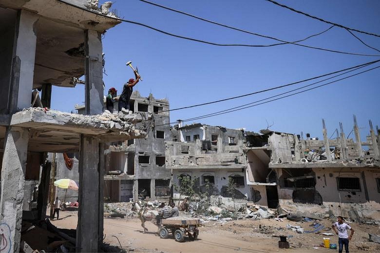 Gaza Reconstruction Clouded By Dispute Over Israelis Held By Hamas ...