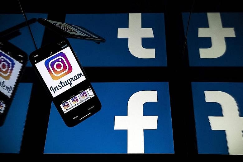 Since May, social media platforms Facebook and Instagram (both left) have given users the option to hide the public "like" tallies racked up by posts.