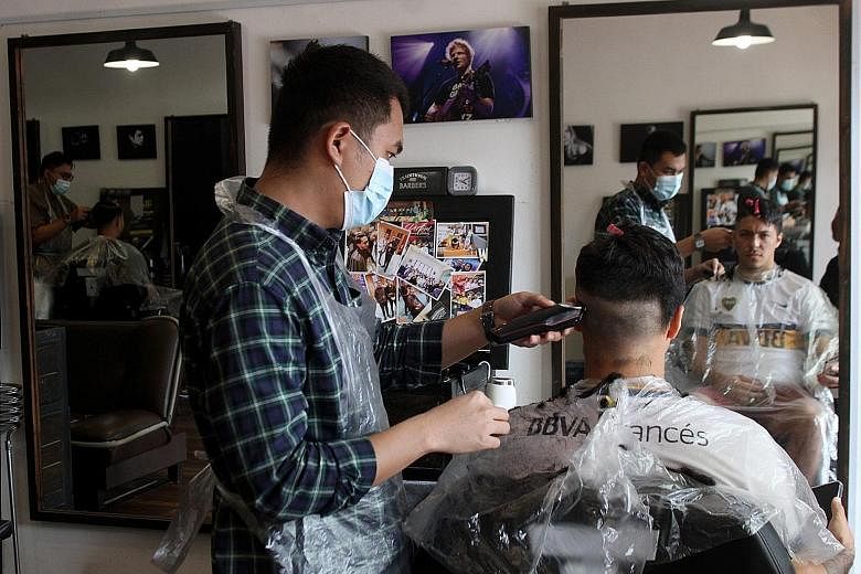 Under Phase 2, hair salons in six Malaysian states can resume operations. Shops selling stationery and electronics, as well as carwash services can also operate again. Non-contact individual recreation and sport can resume. However, inter-district an