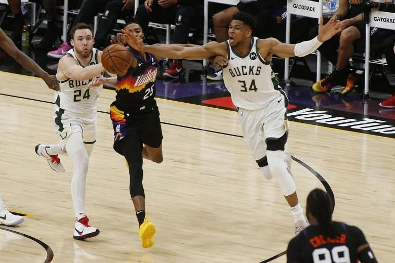 NBA: Phoenix Suns Beat Milwaukee Bucks To Take 2-0 Lead In Finals ...