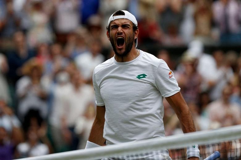 Tennis: Berrettini Seals Wimbledon Final Berth With Hurkacz Win | The ...