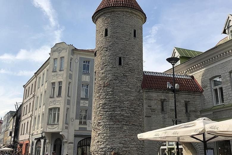 Tallinn, the capital of Estonia, which has just over 1.3 million people and GDP per capita of US$23,312 (S$31,600). Estonia's President Kersti Kaljulaid is known to champion the digitalisation of governments.