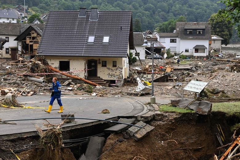 Germans Describe Helplessness In Face Of Flood Devastation The 