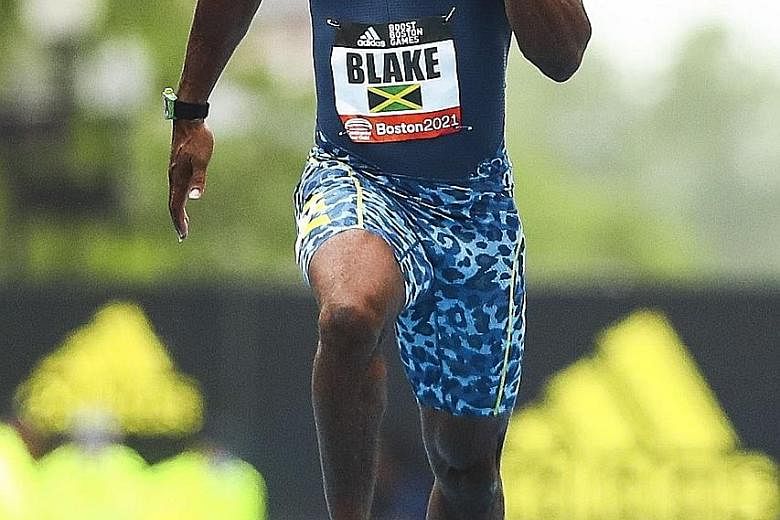 Jamaica's Yohan Blake is now his country's standard bearer in the men's sprints. But he will need to improve on his season-best 9.95sec in the 100m to challenge for a medal in Tokyo. PHOTO: AGENCE FRANCE-PRESSE