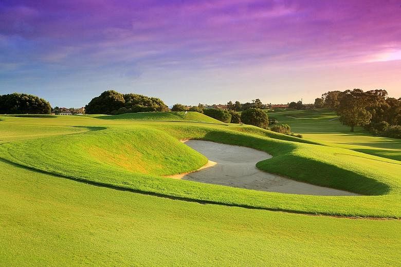 Joondalup Resort, which is 25km north of Perth's city centre, includes an award-winning 27-hole golf course, restaurants, conference and event centres, a spa and a 70-room hotel. PHOTO: JOONDALUP RESORT