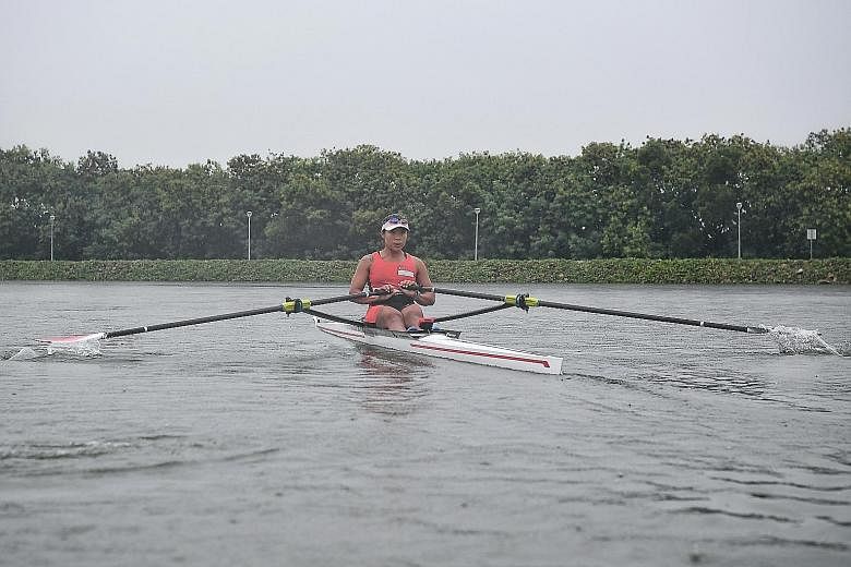 National rower Joan Poh, who is a staff nurse at Tan Tock Seng Hospital's renal department, has taken over 20 months of no-pay leave to train and qualify for the upcoming Tokyo Games.