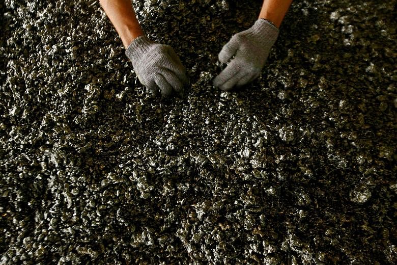 NON-EXISTENT NICKEL DEALS A file photo of nickel ore. To convince investors that trading is done, nickel was allegedly bought for a video shoot, then sold back afterwards.