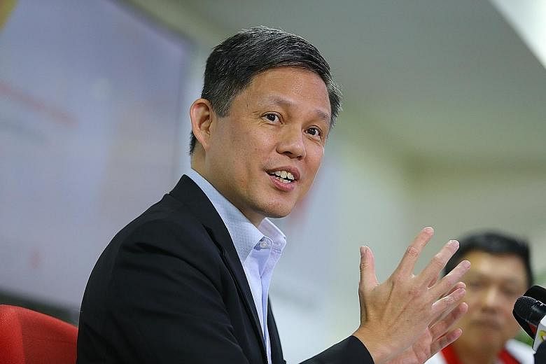 Mr Chan Chun Sing made reference to the alleged murder at River Valley High School in a Facebook post.