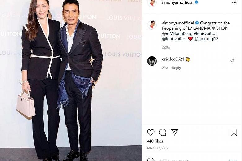 Ella Yam (above), who juggles school with modelling, inherits her grace and charisma from her show business parents, Shanghai-born supermodel Qi Qi and veteran Hong Kong actor Simon Yam (both left).