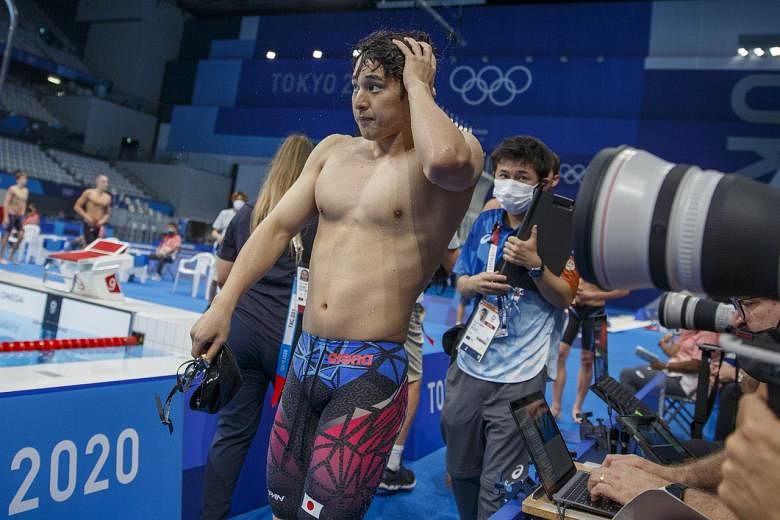 Olympics Japan Gold Medal Hope Seto Misses 400m Individual Medley Final The Straits Times 