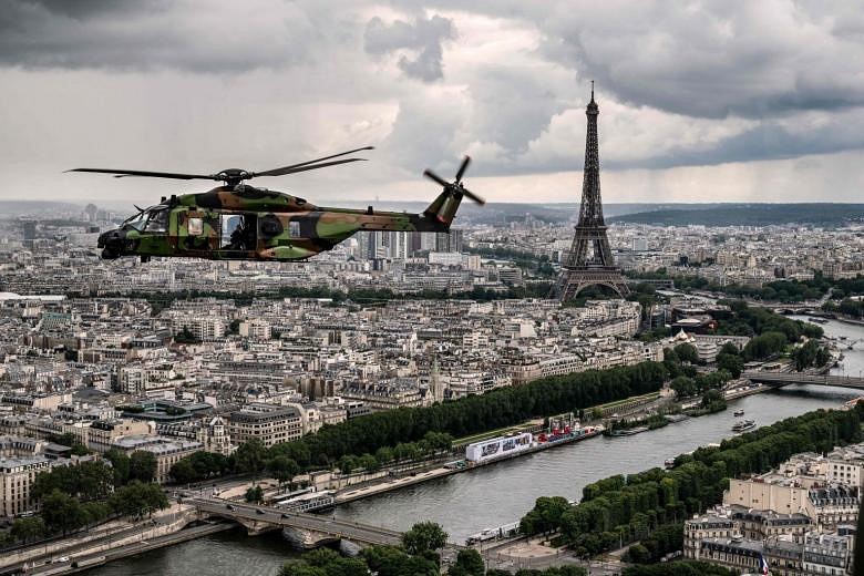 River Seine To Be Setting For 2024 Paris Olympics Opening Ceremony   France Bastille Day Parade Rehearsal 155100 