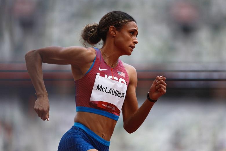 Olympics: American Sydney McLaughlin Breaks World Record To Win Women's ...