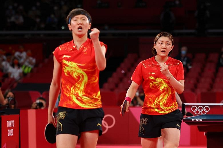 Olympics: China Beat Japan To Win Table Tennis Women's Team Gold | The ...