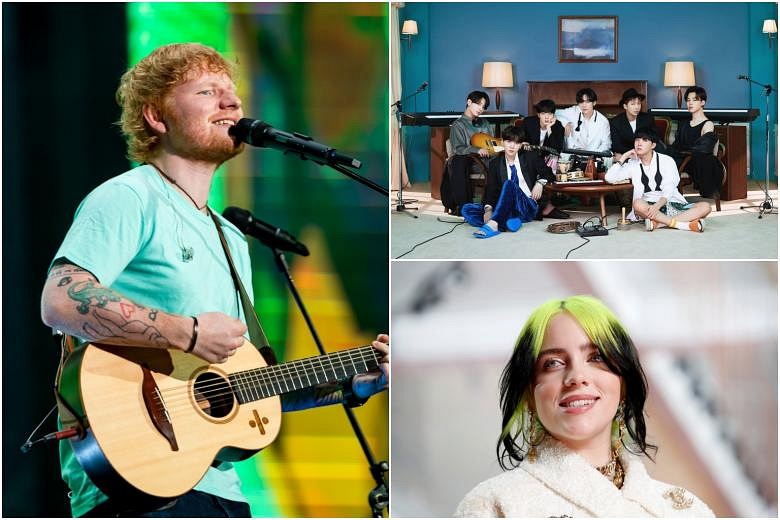 BTS, Billie Eilish And Ed Sheeran Join Global Climate, Vaccine Concerts ...