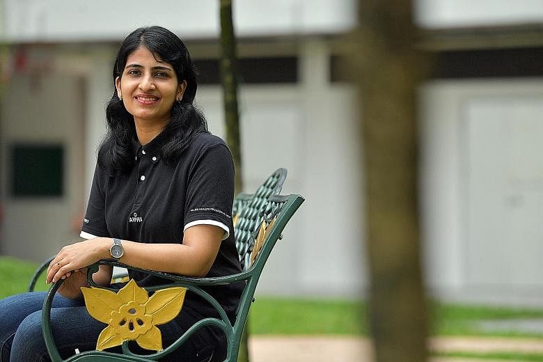 Awwa senior speech and language therapist Puzhekadavil Babu Sethulakshmi, who is from India, has been in Singapore for eight years, and she and her IT business analyst husband have two sons, aged six and two, who were born here.