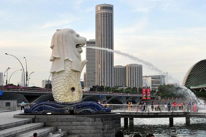 Merlion Park Singapore