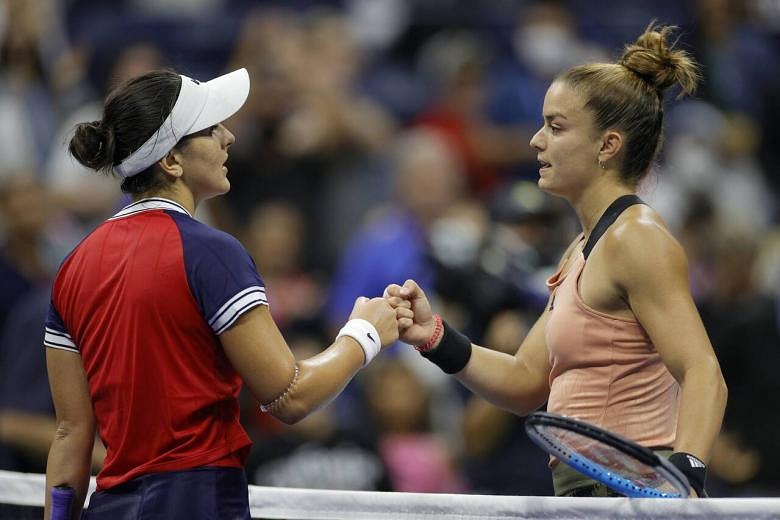 Tennis: Andreescu exits after 'crazy' match but proud to have kept ...