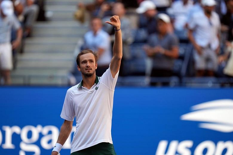 Tennis: Second Seed Medvedev Advances To US Open Semi-finals | The ...