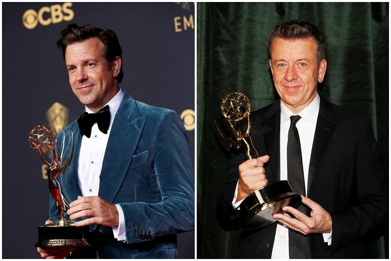 Emmys: Ted Lasso, The Crown Dominate Early Awards | The Straits Times