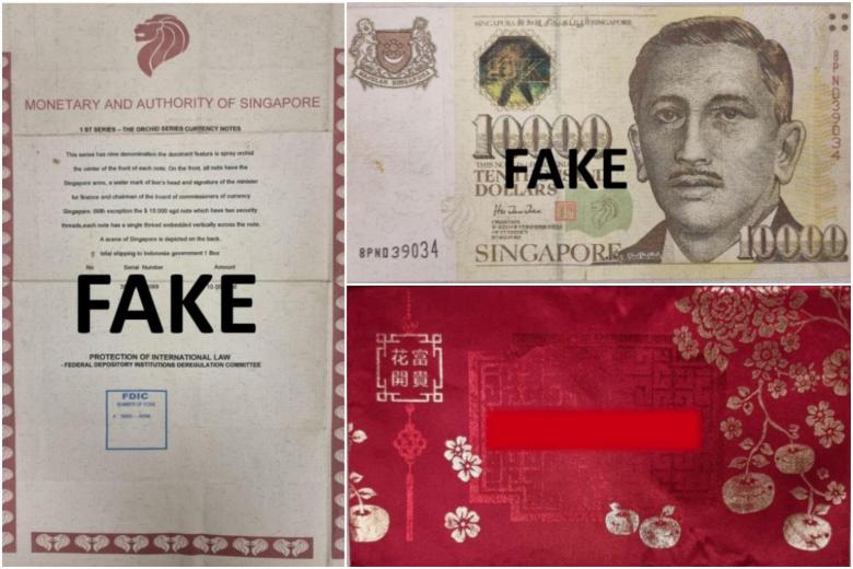 Three arrested over alleged use of counterfeit $10,000 note | The ...