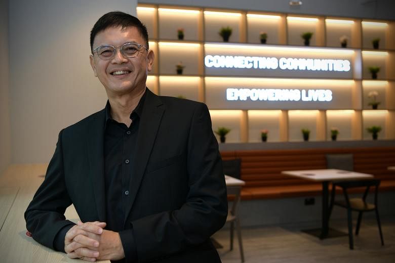 Lawrence Chan, group chief executive officer of Network for Electronic  Transfers (Nets). (Singapore Press via AP Images Stock Photo - Alamy