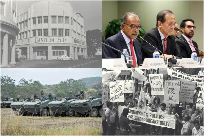 A history of foreign interference in Singapore The Straits Times