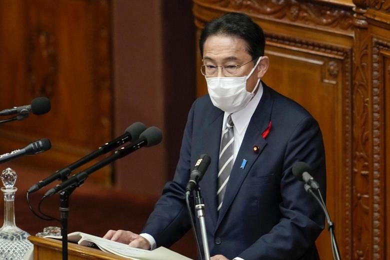 Japan PM Kishida spells out grand vision in policy speech with few ...