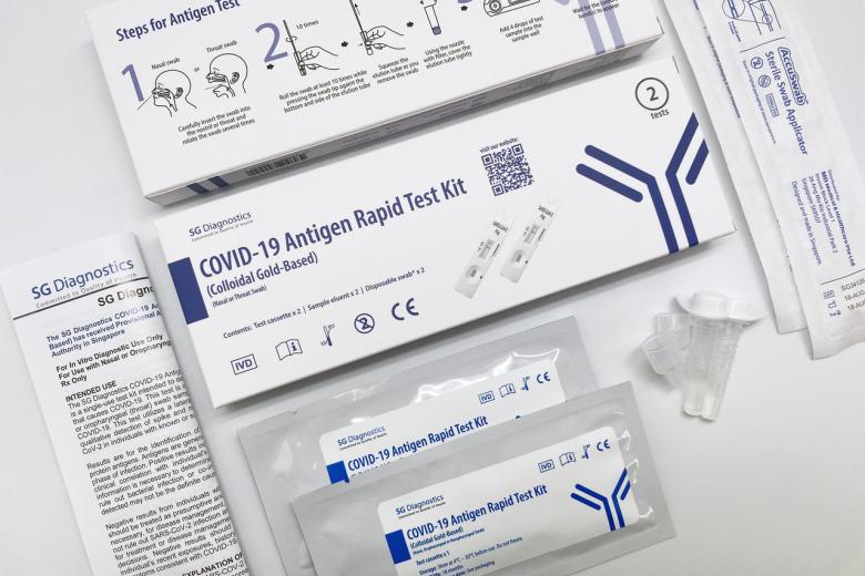 Buyers urged to return SG Diagnostics antigen rapid test kits meant