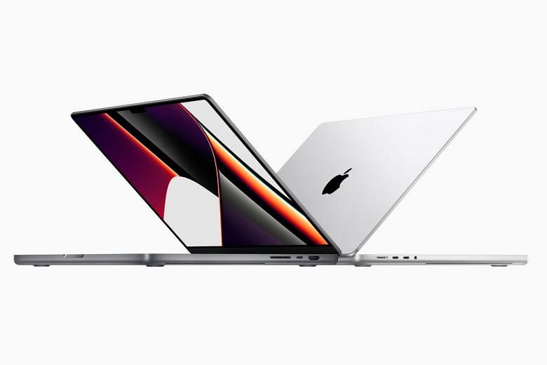 Apple Launches New Macbook Pro Laptops With Its Own Faster Chips The Straits Times