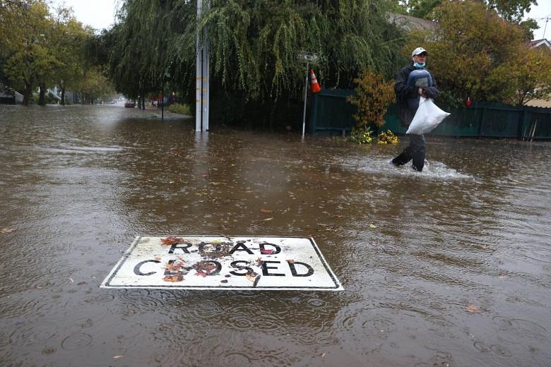 After Drought, US West Coast Slammed By 'bomb Cyclone' | The Straits Times