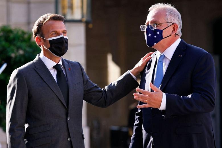 Macron Accuses Australia PM Morrison Of Lying To Him Over Submarine ...