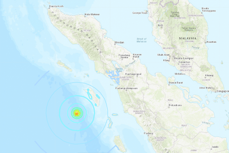 5.9 magnitude quake strikes off Indonesiau0027s Sumatra: USGS  The 