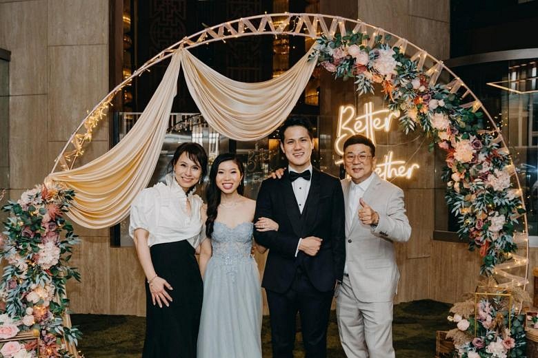 Director Jack Neo's eldest son holds wedding dinner | The Straits Times