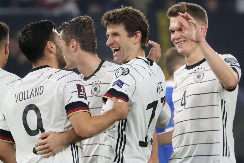 Football: Germany rout Liechtenstein in World Cup to give Flick record