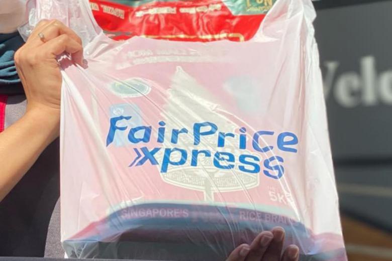 All Cheers, FairPrice Xpress outlets to charge for plastic bags from