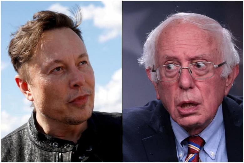 Elon Musk Spars With Bernie Sanders, Offers To Sell More Tesla Stock ...