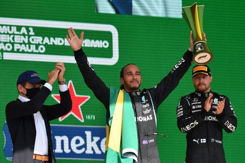 Formula One: Hamilton Wins In Brazil After All-time Great Drive ...