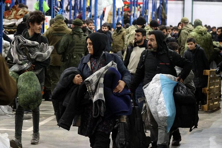 Poland says Belarus has changed tactics on migrant crisis | The Straits ...