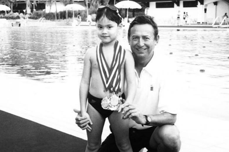 A hug meant so much to Colin and Joseph Schooling The Straits Times