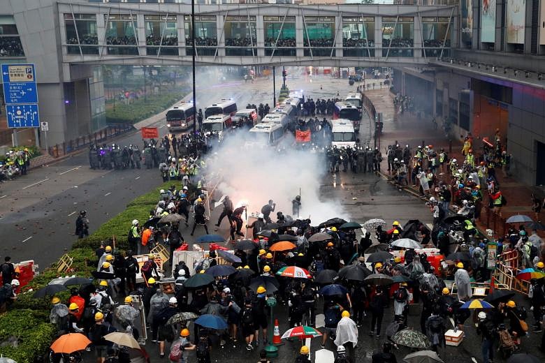 Timeline of key events in Hong Kong over past two decades | The Straits ...