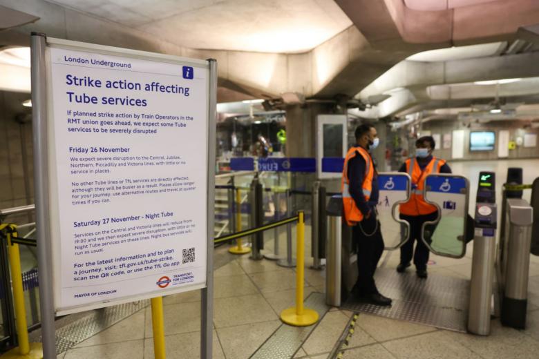 London hit by biggest Tube strike in three years The Straits Times