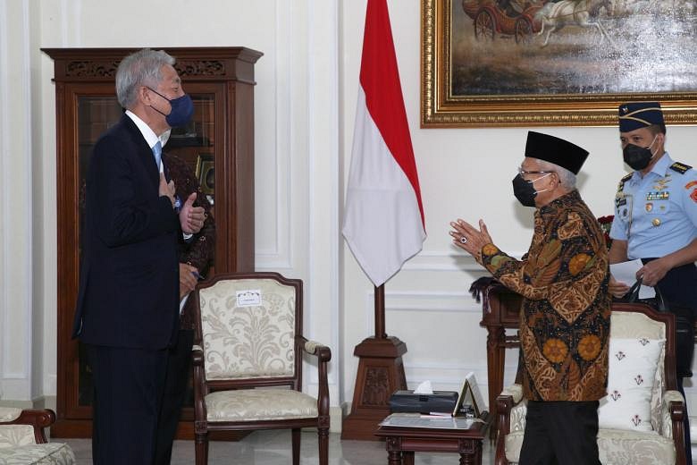 SM Teo bertemu Presiden Widodo dan para pemimpin Indonesia lainnya dalam kunjungan 3 hari