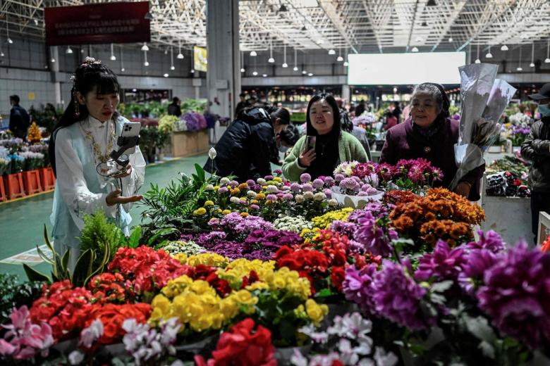 Asia's biggest flower market, in China, makes stars out of influencers The Straits Times