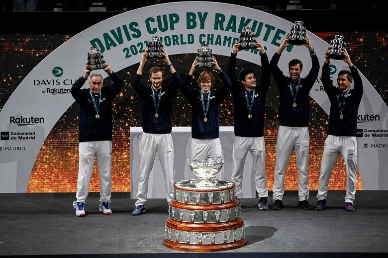 Tennis: Medvedev Leads Russia To Third Davis Cup Title | The Straits Times