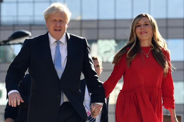 Britain's PM Boris Johnson second child with wife Carrie The Straits Times