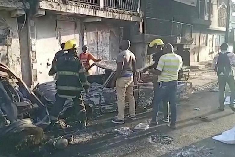 Haiti gas truck explosion kills 62, injures dozens | The Straits Times