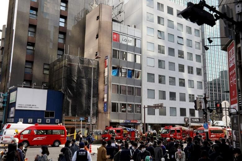 Un suspect potentiel dans un état critique après l’incendie d’une clinique au Japon a fait 24 morts